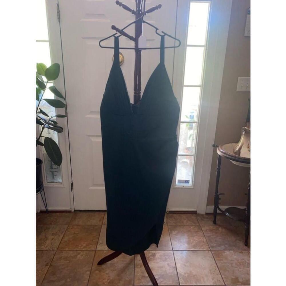Akira green bandage dress size 3X